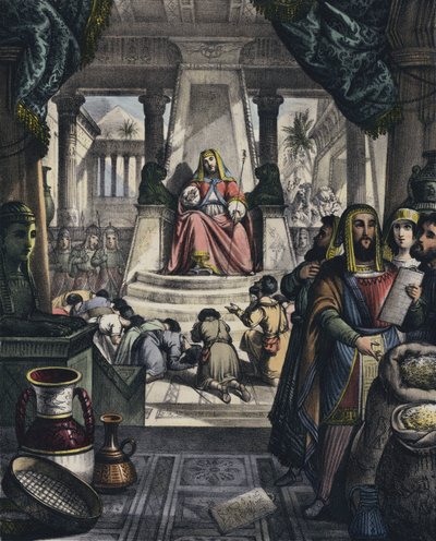 Joseph recevant l